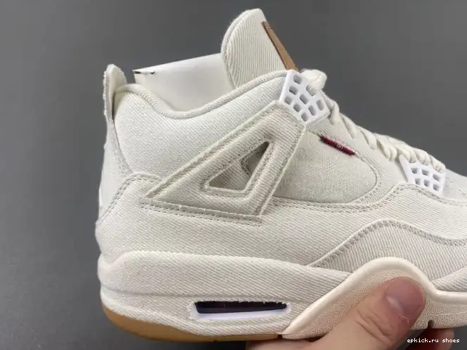 Cheap Jordan x AO2571-100 'White' Levi's 4 Air 0519